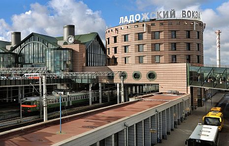 Ладожский вокзал города Санкт-Петербурга